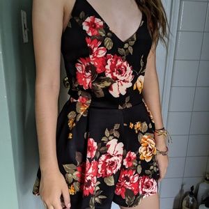 Floral mini dress from Mind Code